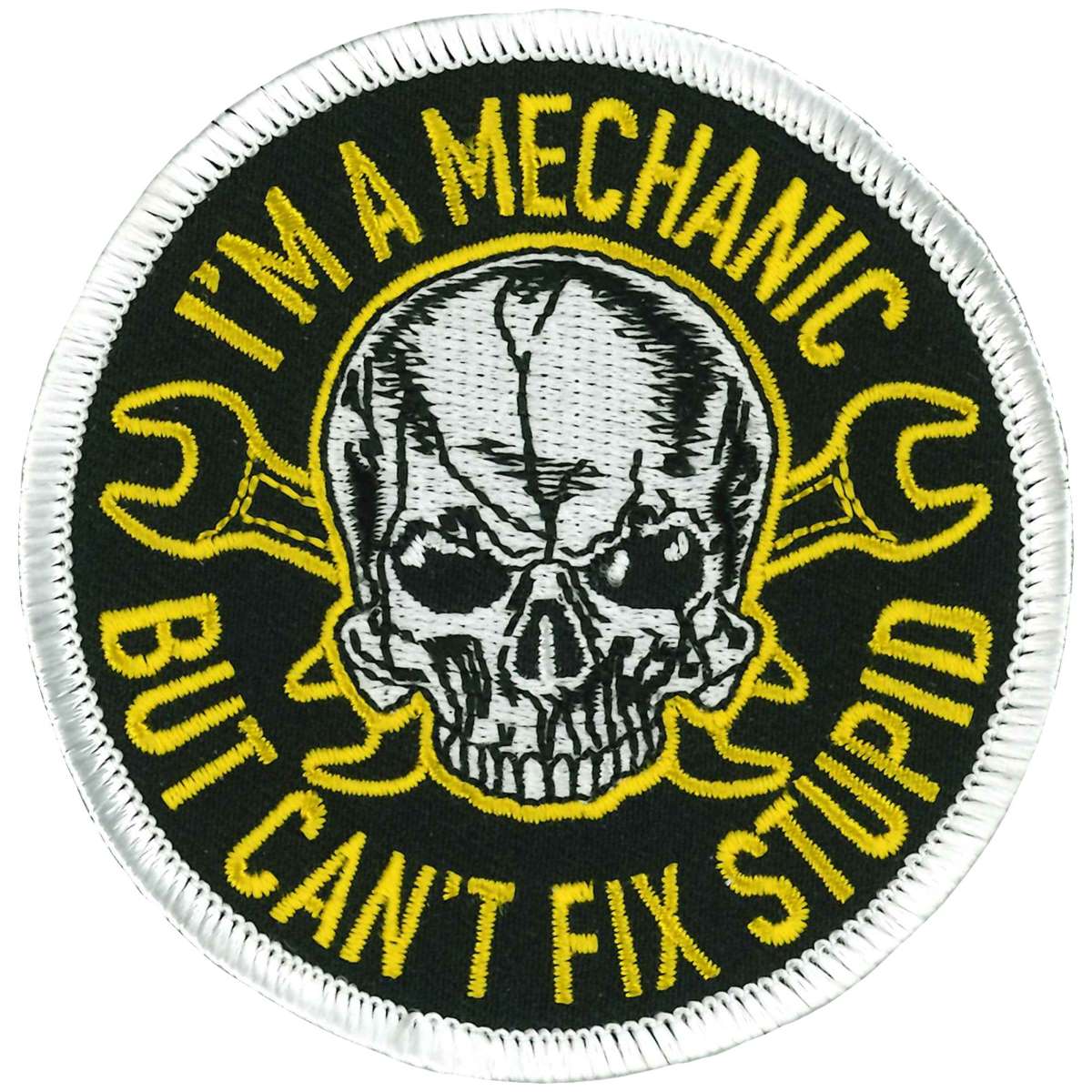 Hot Leathers Can’t Fix Stupid 3″ X 3″ Patch PPL9874