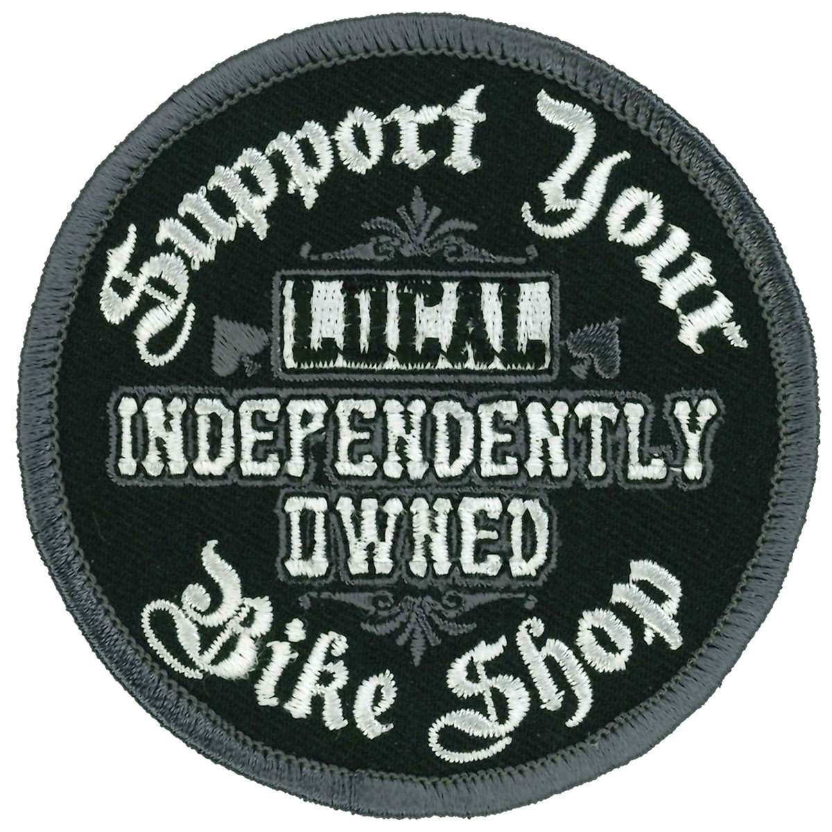 Hot Leathers Support Your Local Bike Shop 3″ X 3″ Patch PPL9877