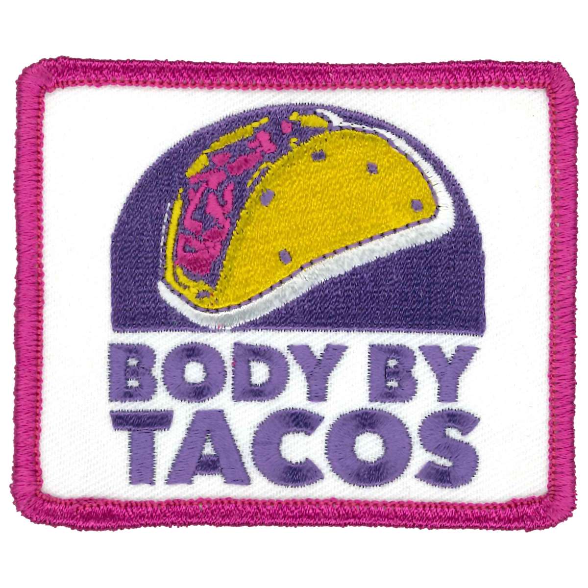 Hot Leathers Body by Tacos 3″ X 3″ Patch PPL9886