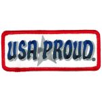 Hot Leathers USA Proud 4″ X 2″ Patch PPL9900