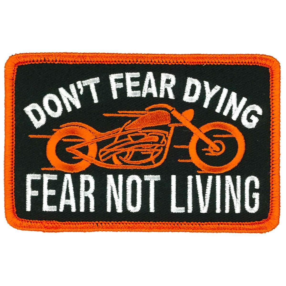 Hot Leathers Don’t Fear Dying Patch PPL9952