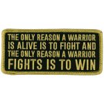 Hot Leathers Warrior Patch PPL9970