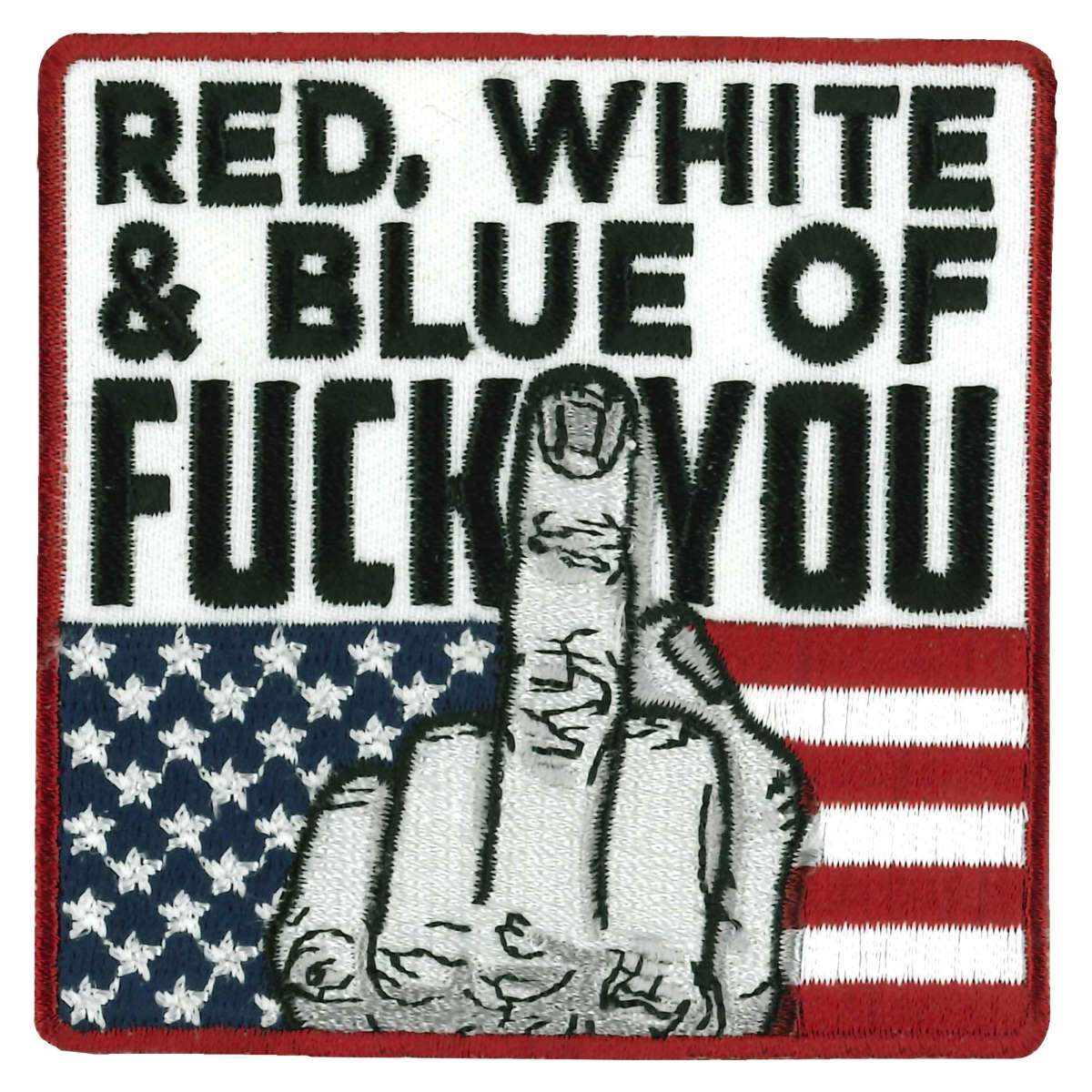 Hot Leathers Red White and Blue 3″ X 3″ Patch PPL9998