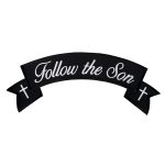 Hot Leathers PPM2101 Follow The Son Banner 4″ x 1″ Patch