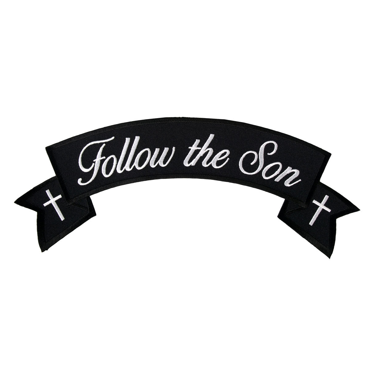 Hot Leathers PPM2101 Follow The Son Banner 4″ x 1″ Patch
