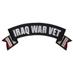 Hot Leathers PPM2106 Iraq War Vet Banner 4″ x 1″ Patch