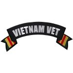 Hot Leathers PPM2110 Vietnam Vet Banner 4″ x 1″ Patch