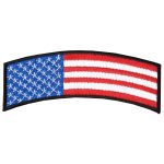 Hot Leathers PPM3002 American Flag 4″ x 1″ Patch