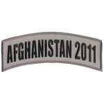 Hot Leathers Afghanistan 2011 4″ x 1″ Patch PPM3211
