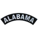 Hot Leathers Alabama 12″ X 3″ Top Rocker Patch PPM4001