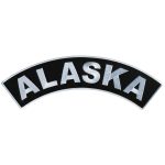 Hot Leathers Alaska 12″ X 3″ Top Rocker Patch PPM4003