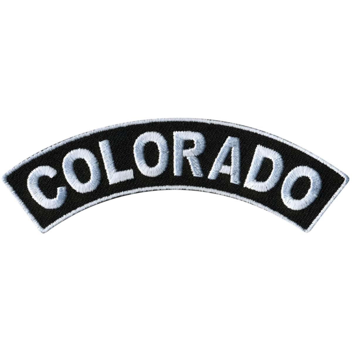 Hot Leathers Colorado 4″ X 1″ Top Rocker Patch PPM4012