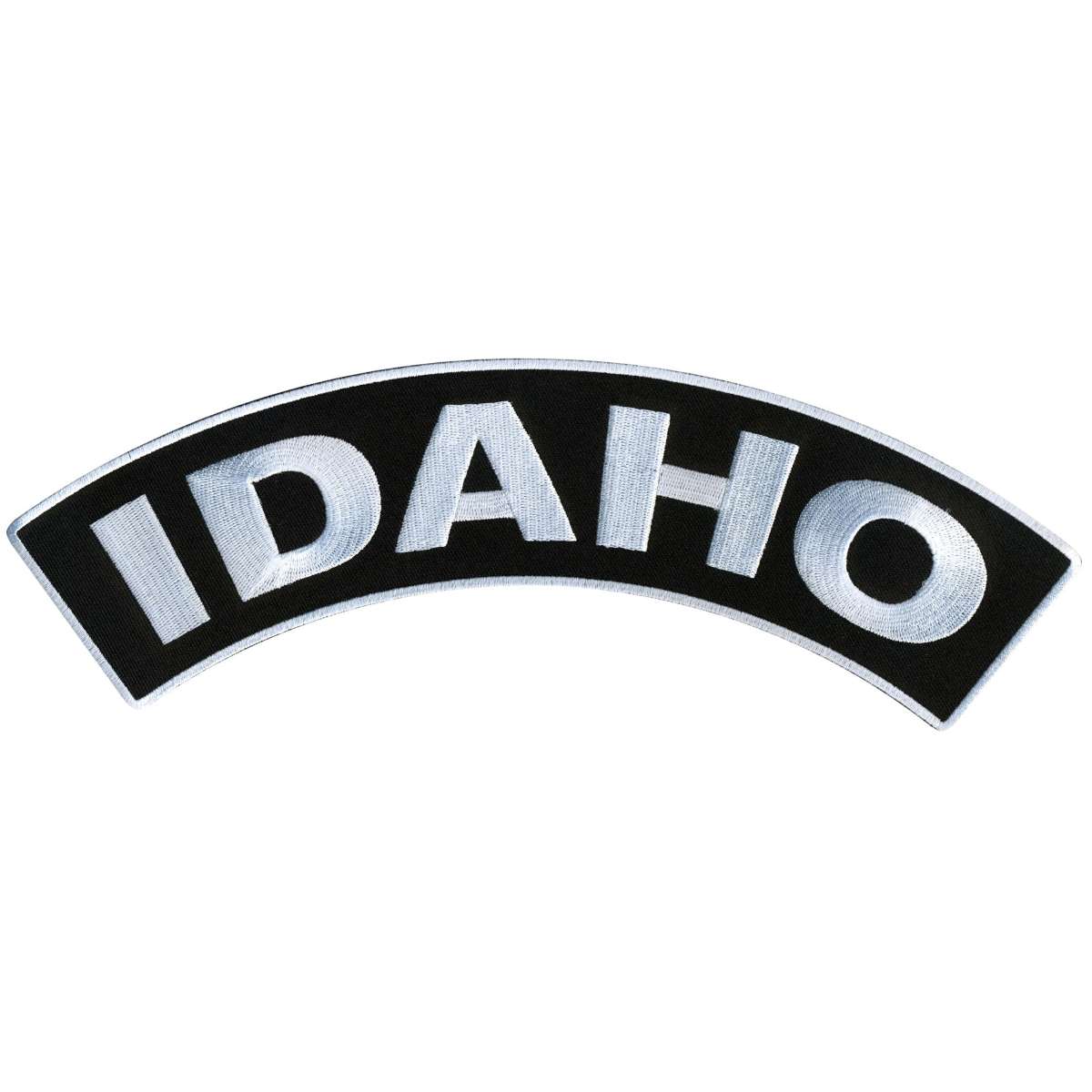 Hot Leathers Idaho 12″ X 3″ Top Rocker Patch PPM4023