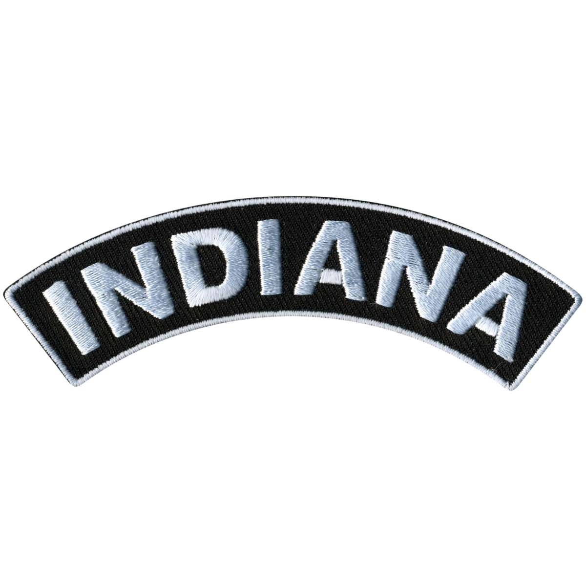 Hot Leathers Indiana 4″ X 1″ Top Rocker Patch PPM4028