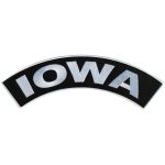 Hot Leathers Iowa 12″ X 3″ Top Rocker Patch PPM4029