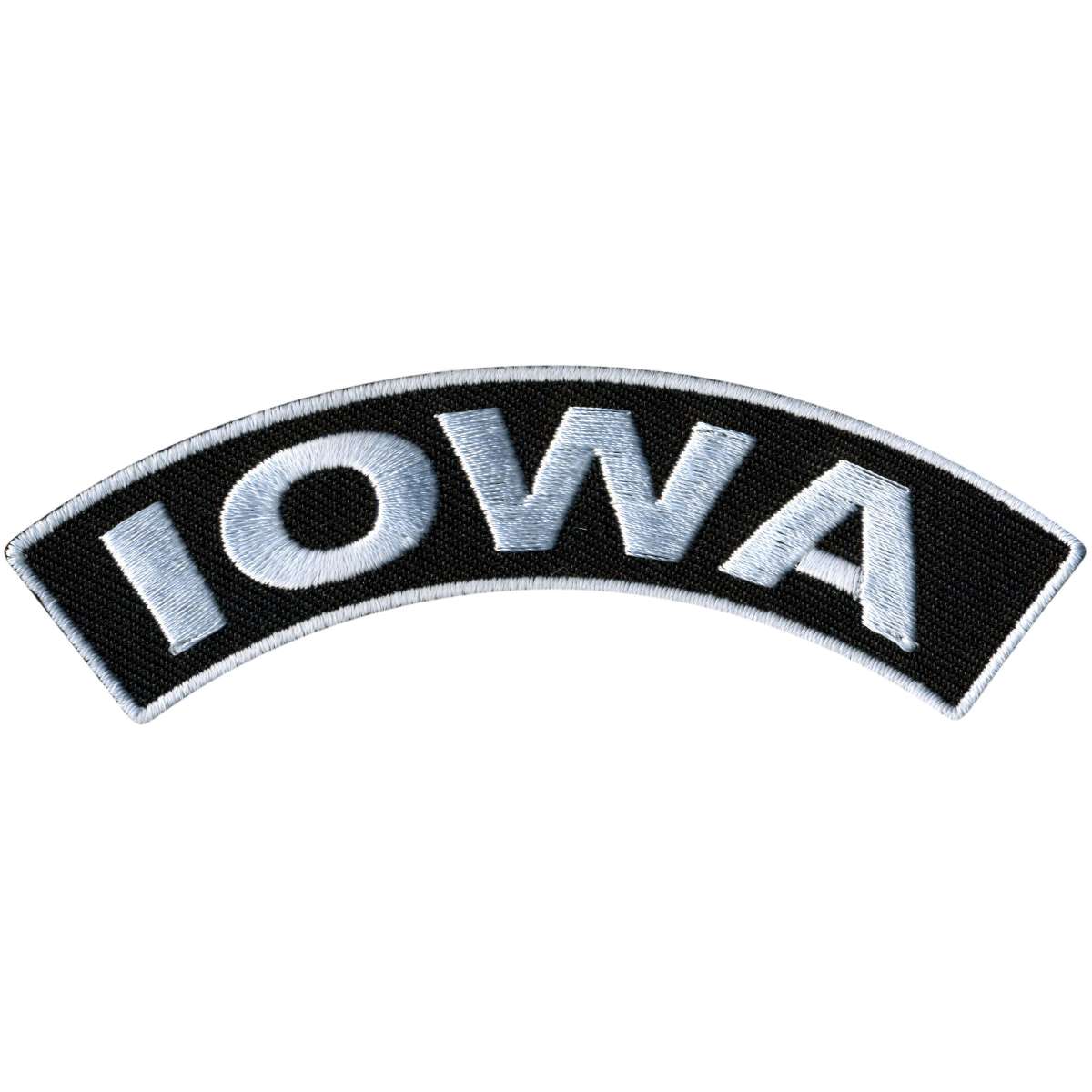 Hot Leathers Iowa 4″ X 1″ Top Rocker Patch PPM4030