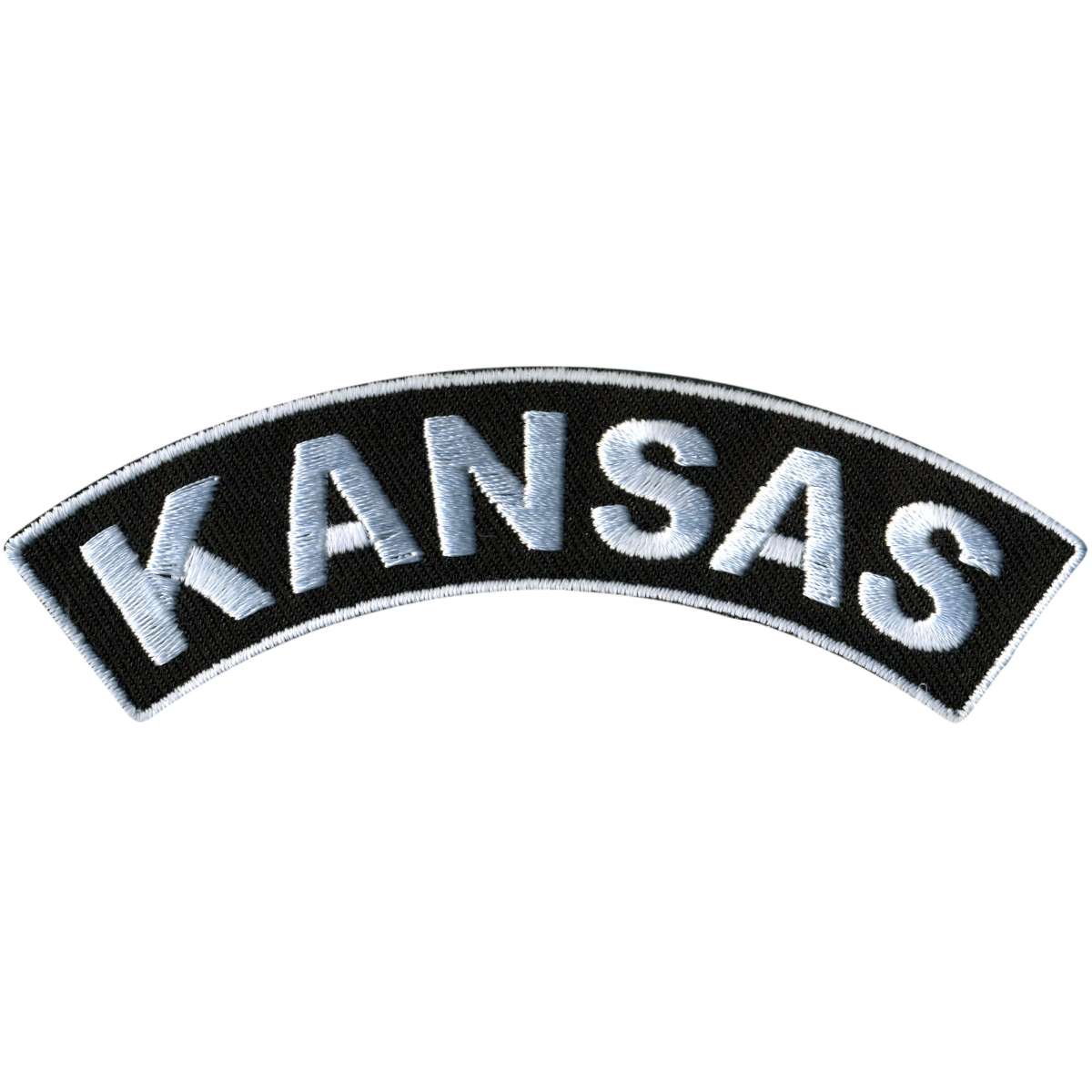 Hot Leathers Kansas 4″ X 1″ Top Rocker Patch PPM4032