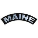 Hot Leathers Maine 4″ X 1″ Top Rocker Patch PPM4038