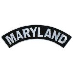 Hot Leathers Maryland 12″ X 3″ Top Rocker Patch PPM4039