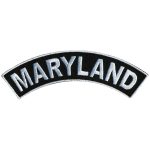 Hot Leathers Maryland 4″ X 1″ Top Rocker Patch PPM4040