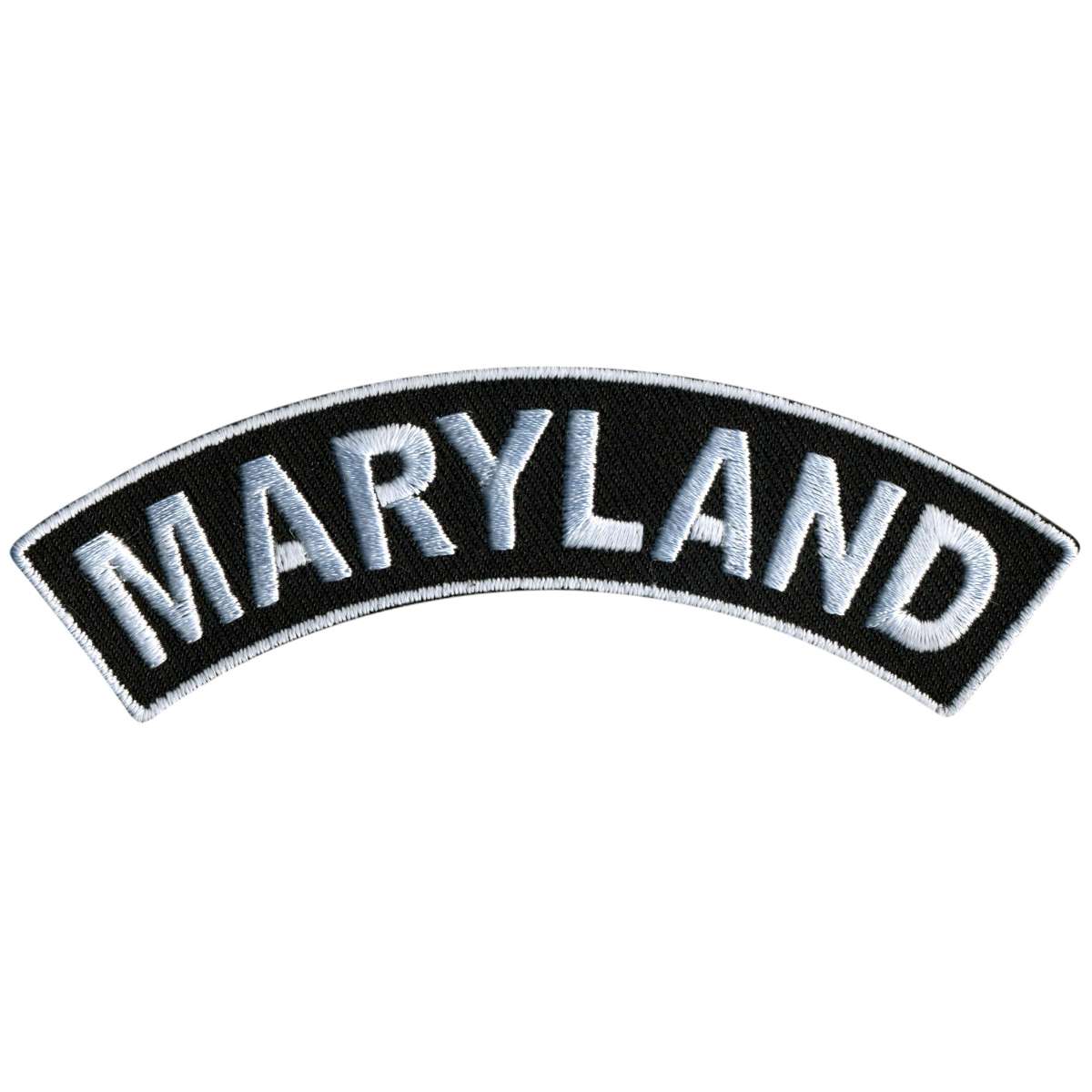 Hot Leathers Maryland 4″ X 1″ Top Rocker Patch PPM4040