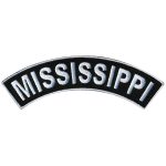 Hot Leathers Mississippi 4″ X 1″ Top Rocker Patch PPM4048