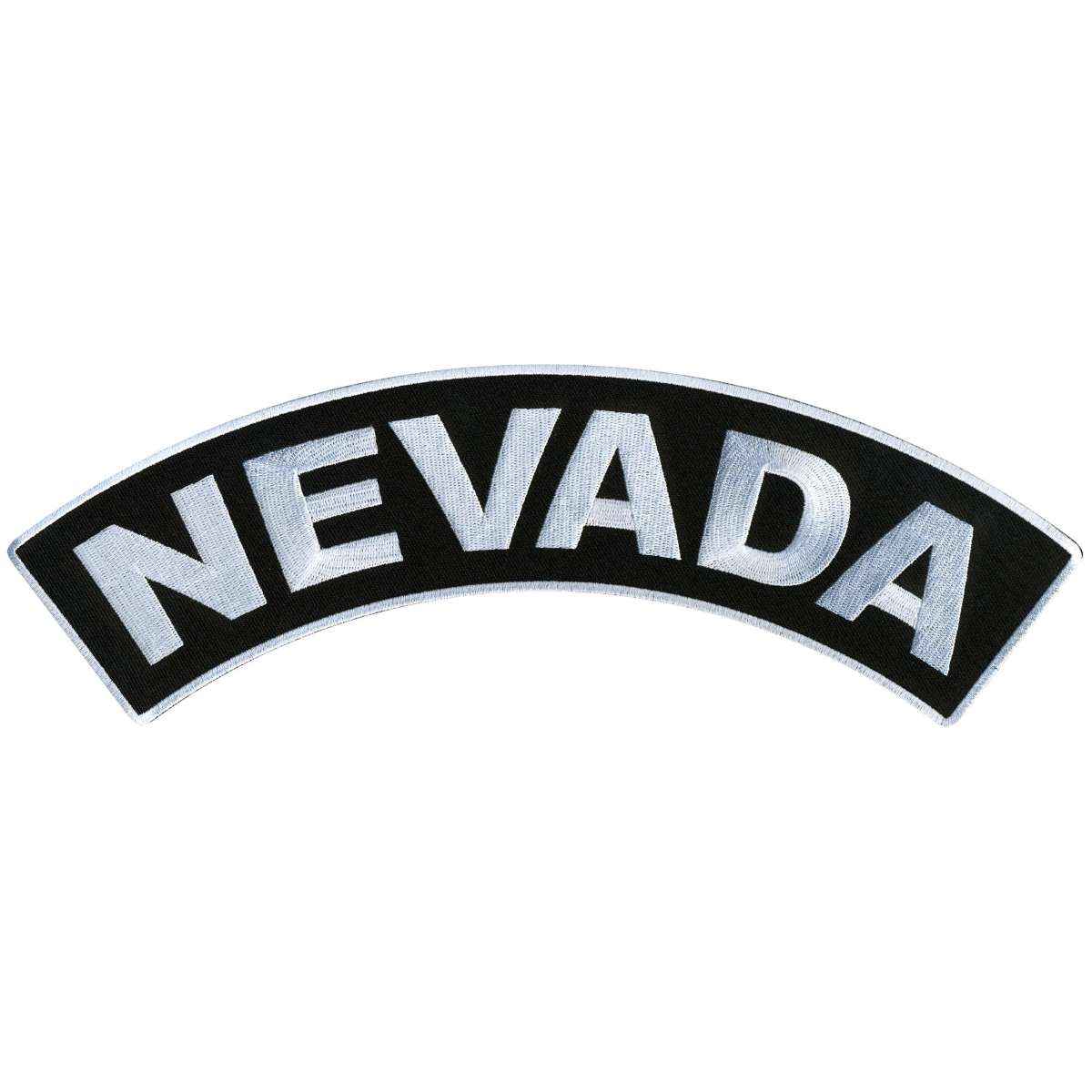 Hot Leathers Nevada 12″ X 3″ Top Rocker Patch PPM4055
