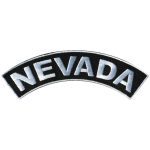 Hot Leathers Nevada  4″ X 1″ Top Rocker Patch PPM4056