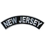 Hot Leathers New Jersey 4″ X 1″ Top Rocker Patch PPM4060