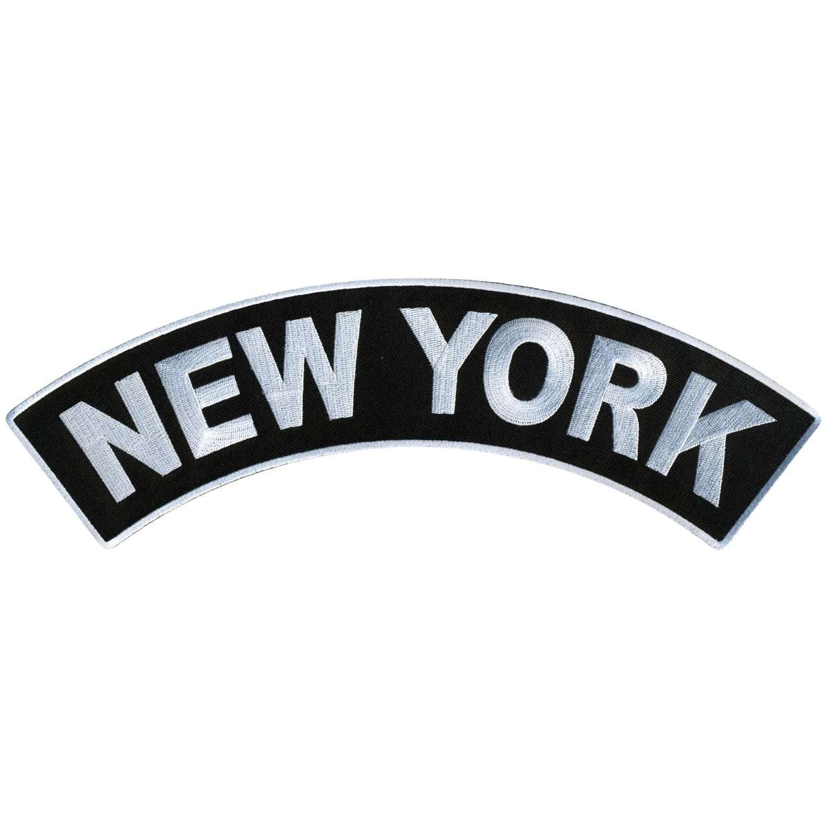 Hot Leathers New York  12″ X 3″ Top Rocker Patch PPM4063
