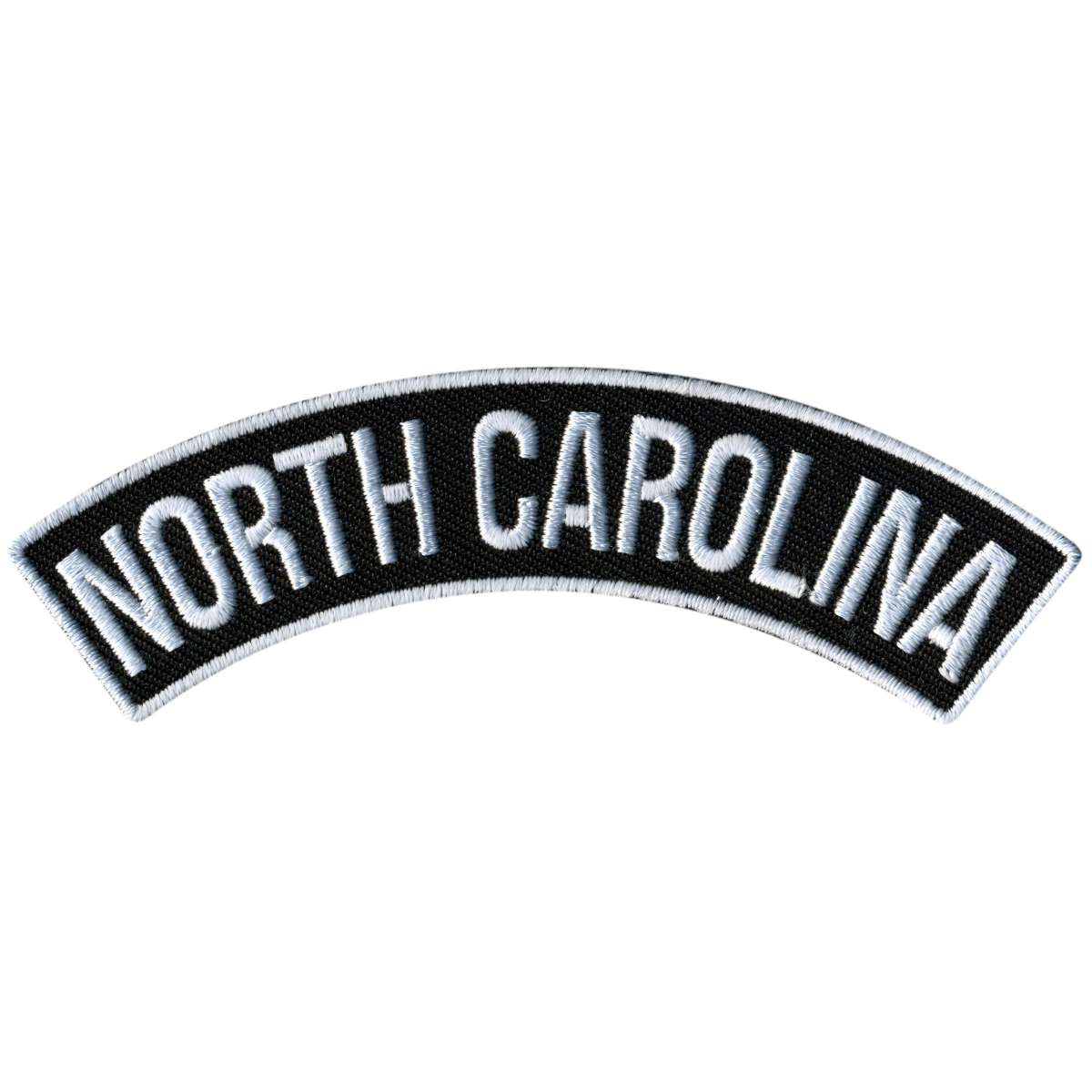 Hot Leathers North Carolina 4″ X 1″ Top Rocker Patch PPM4066