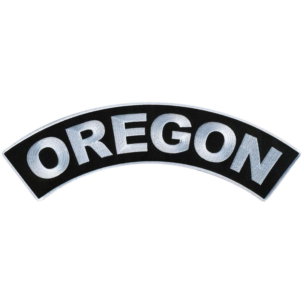 Hot Leathers Oregon 12″ X 3″ Top Rocker Patch PPM4073