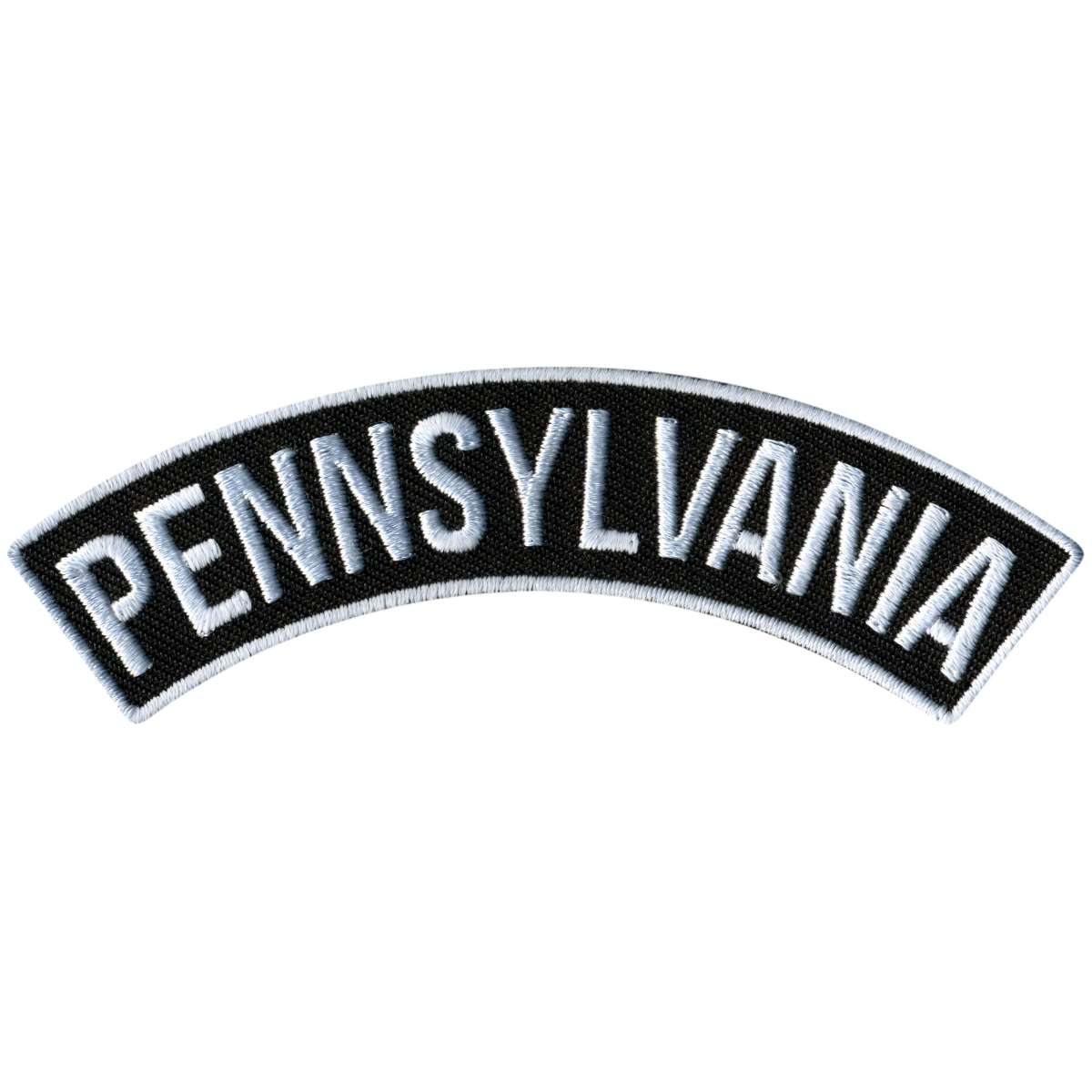 Hot Leathers Pennsylvania 4″ X 1″ Top Rocker Patch PPM4076