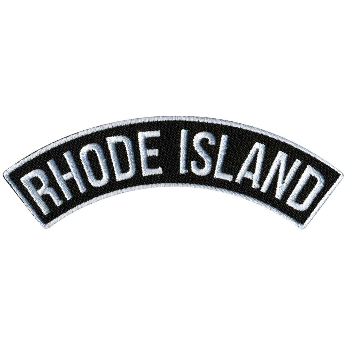 Hot Leathers Rhode Island 4″ X 1″ Top Rocker Patch PPM4078