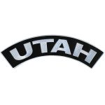 Hot Leathers Utah 12″ X 3″ Top Rocker Patch PPM4087