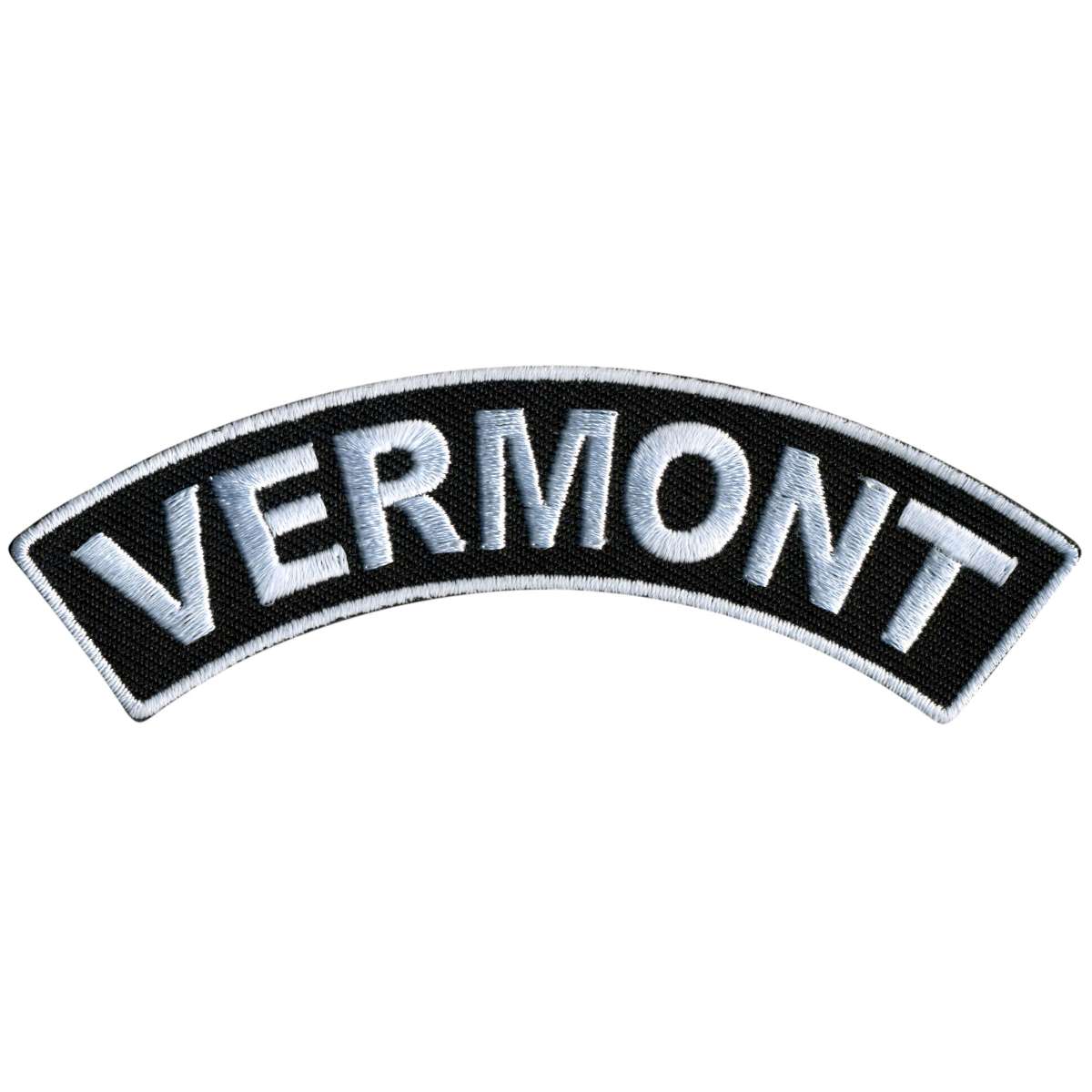 Hot Leathers Vermont 4″ X 1″ Top Rocker Patch PPM4090