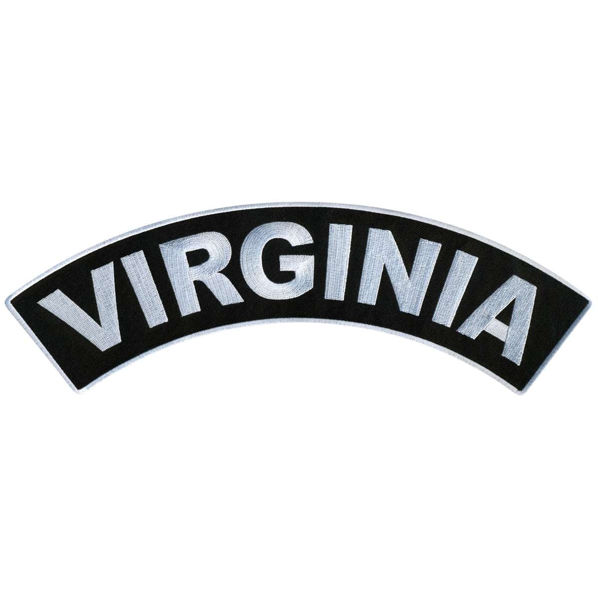 Hot Leathers Virginia 12″ X 3″ Top Rocker Patch PPM4091