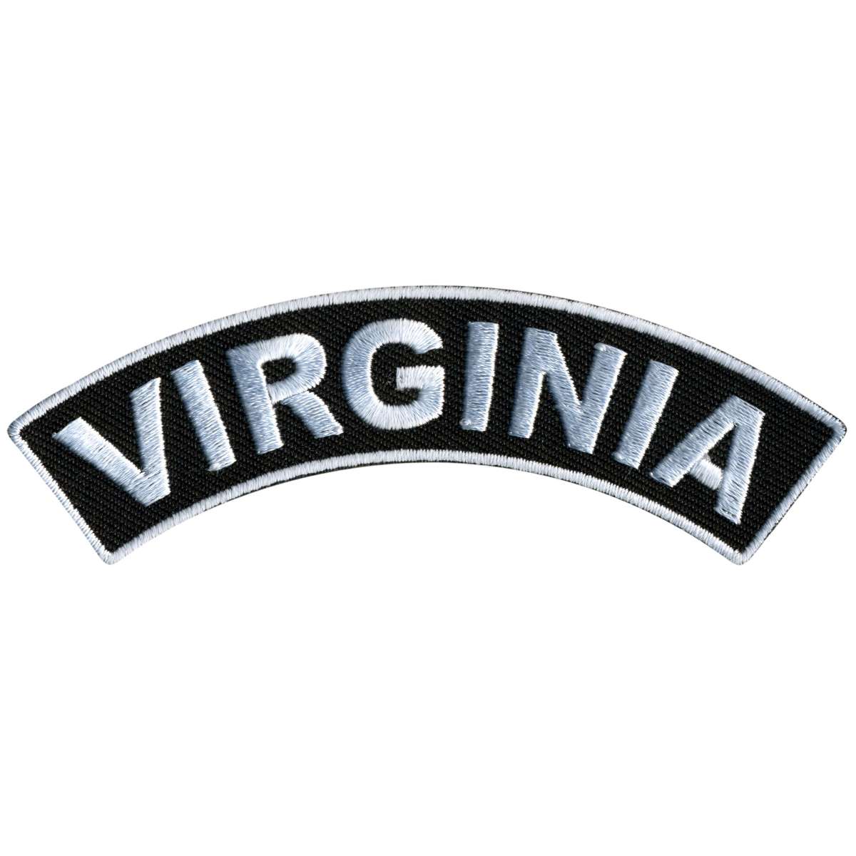 Hot Leathers Virginia 4″ X 1″ Top Rocker Patch PPM4092