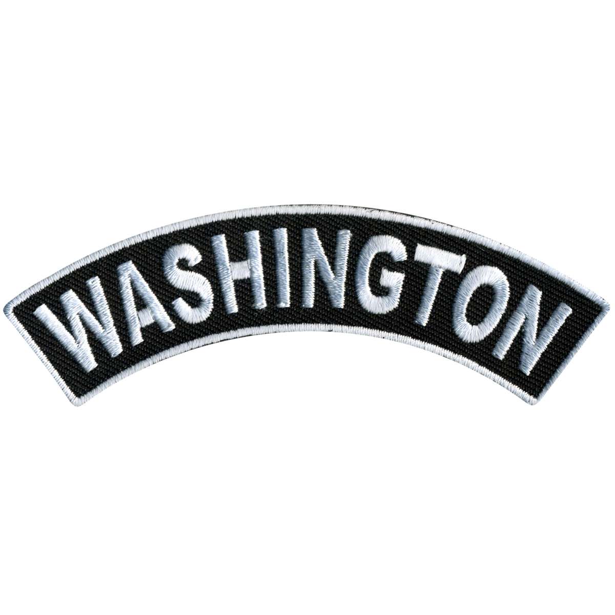 Hot Leathers Washington 4″ X 1″ Top Rocker Patch PPM4094
