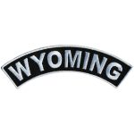 Hot Leathers Wyoming 4″ X 1″ Top Rocker Patch PPM4100