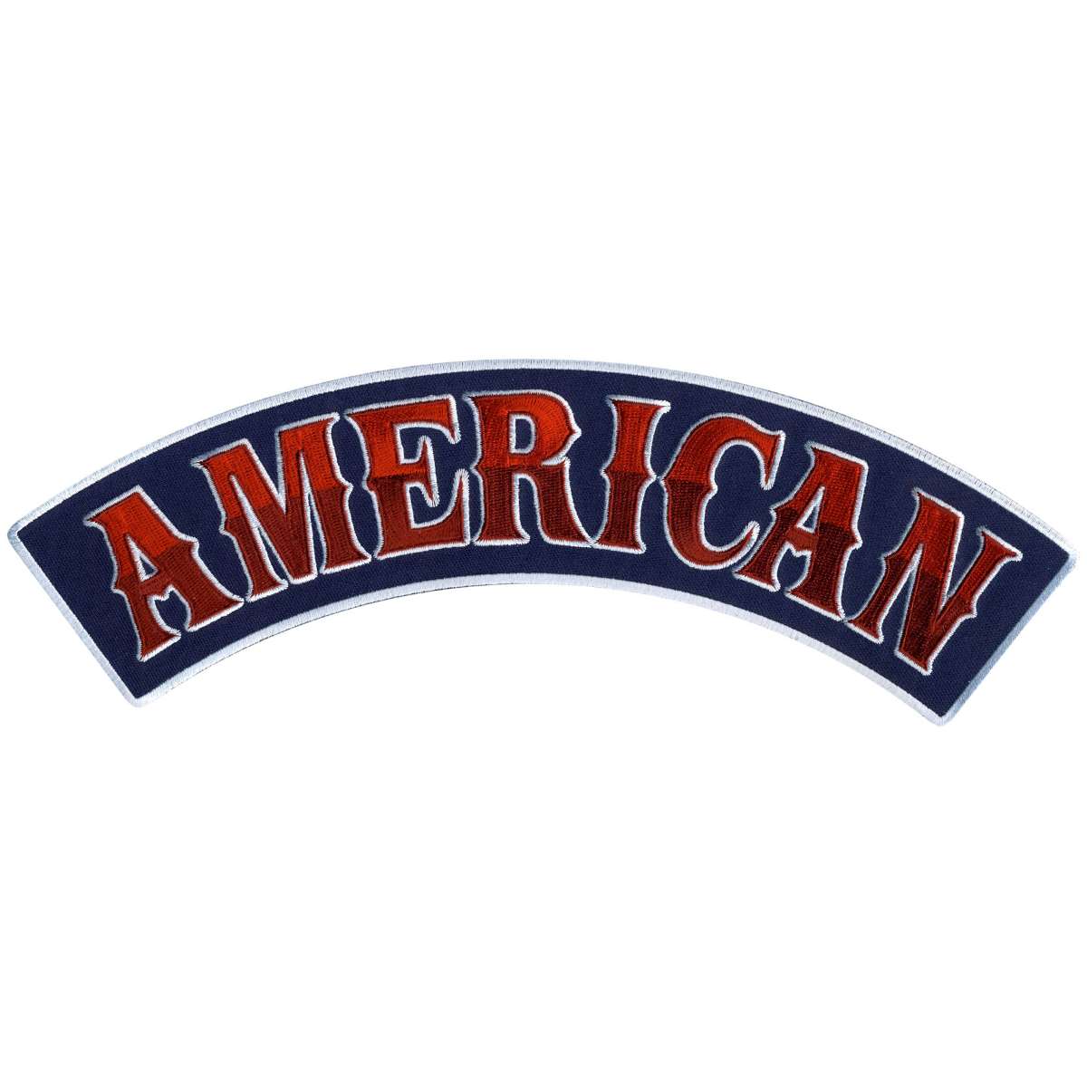Hot Leathers American 12″ X 3″ Top Rocker Patch PPM4107