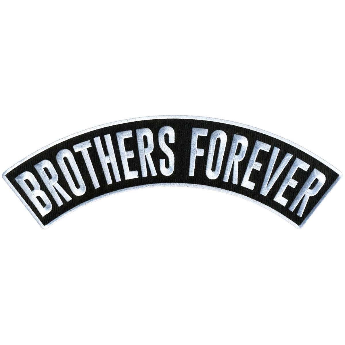 Hot Leathers Brothers Forever 12″ X 3″ Top Rocker Patch PPM4117