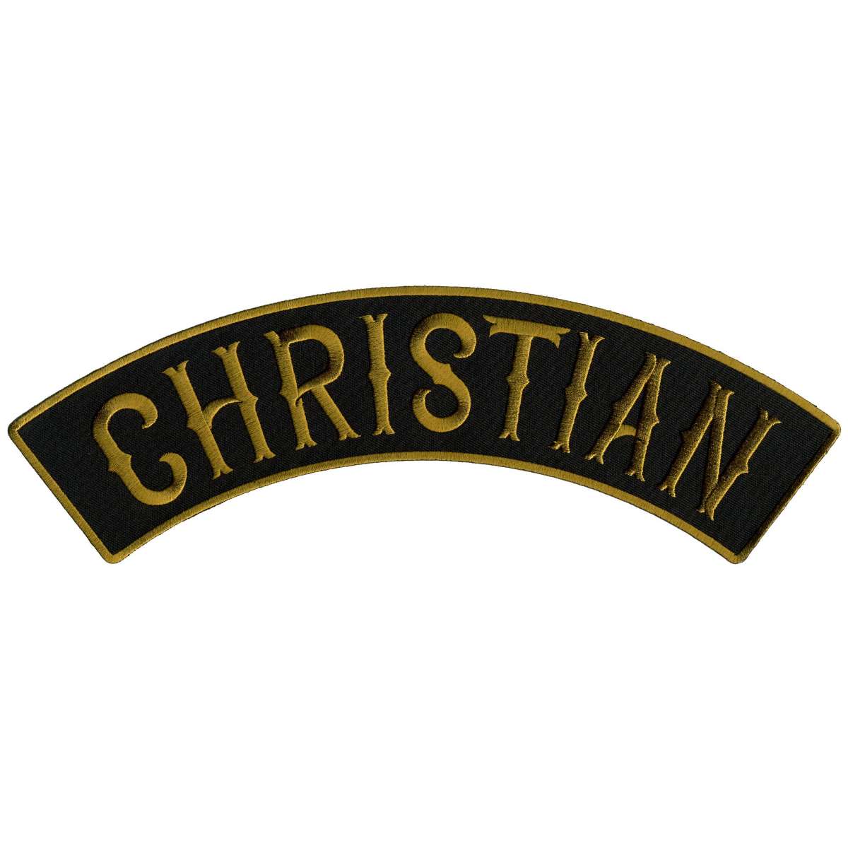 Hot Leathers Christian 12″ X 3″ Top Rocker Patch PPM4123