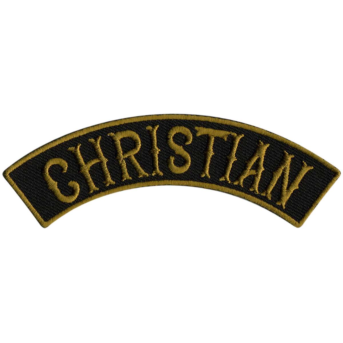 Hot Leathers Christian 4″ X 1″ Top Rocker Patch PPM4124