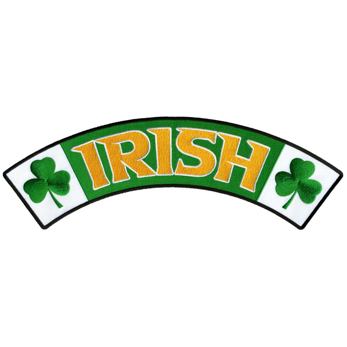Hot Leathers Irish 12″ X 3″ Top Rocker Patch PPM4137