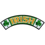 Hot Leathers Irish 4″ X 1″ Top Rocker Patch PPM4138