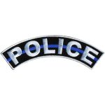 Hot Leathers Police 4″ X 1″ Top Rocker Patch PPM4148
