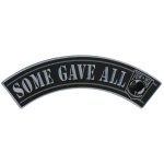 Hot Leathers Some Gave All 12″ X 3″ Top Rocker Patch PPM4153