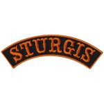 Hot Leathers Sturgis 4″ X 1″ Top Rocker Patch PPM4156