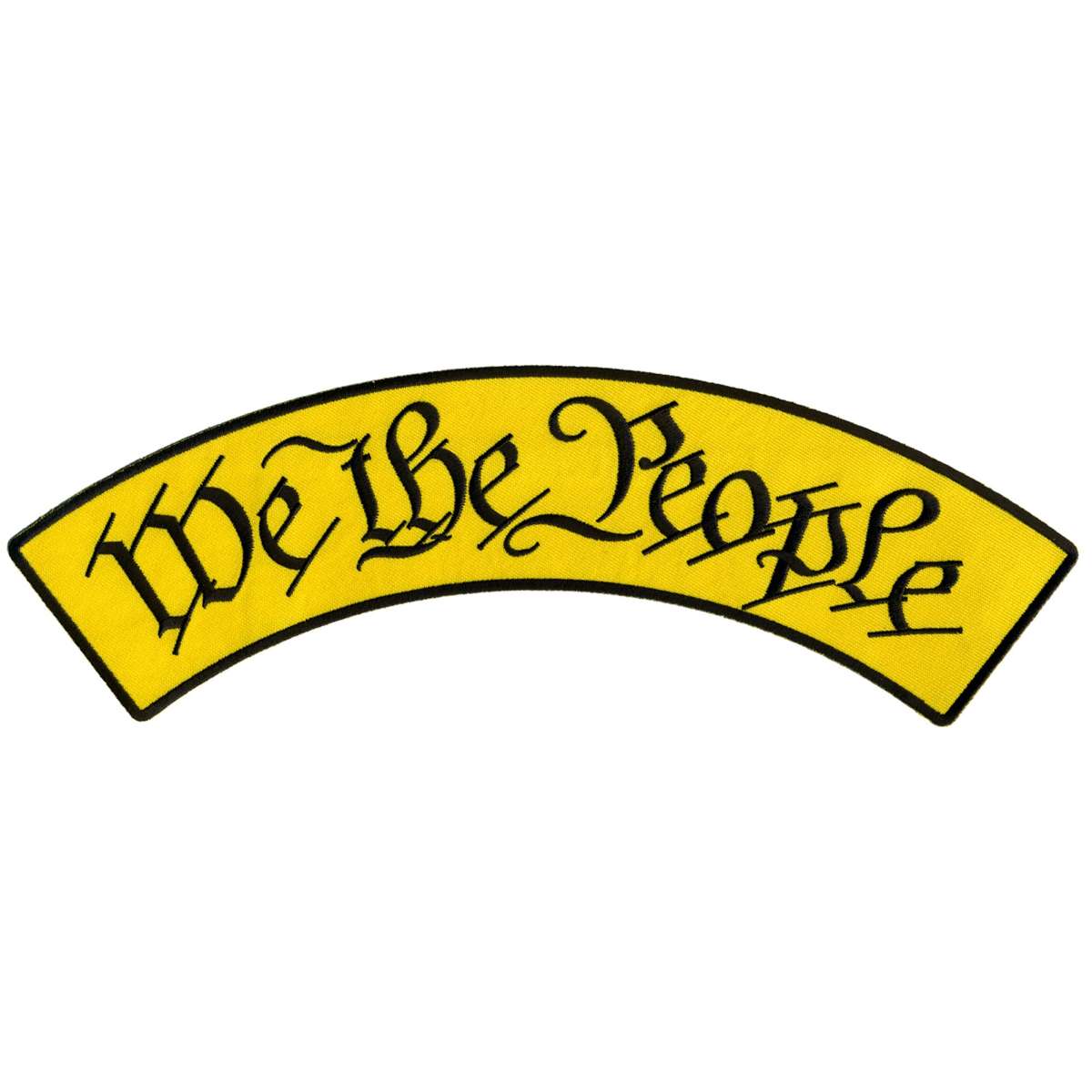 Hot Leathers We The People 12″ X 3″ Top Rocker Patch PPM4165